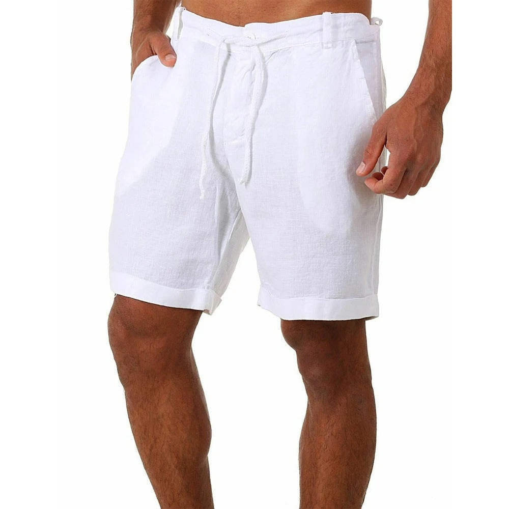 Effortless Men's Linen Shorts With Relaxed Fit 5