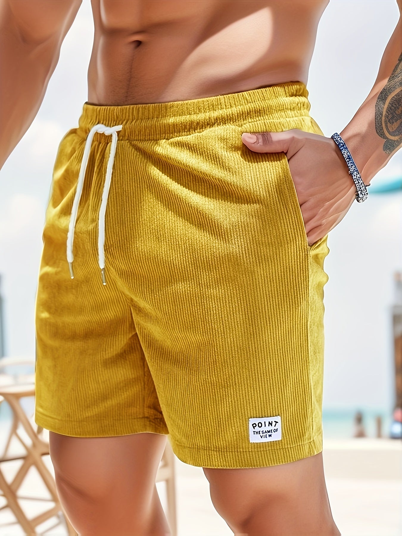 Effortless Men's Shorts Relaxed Fit Classic Style 6