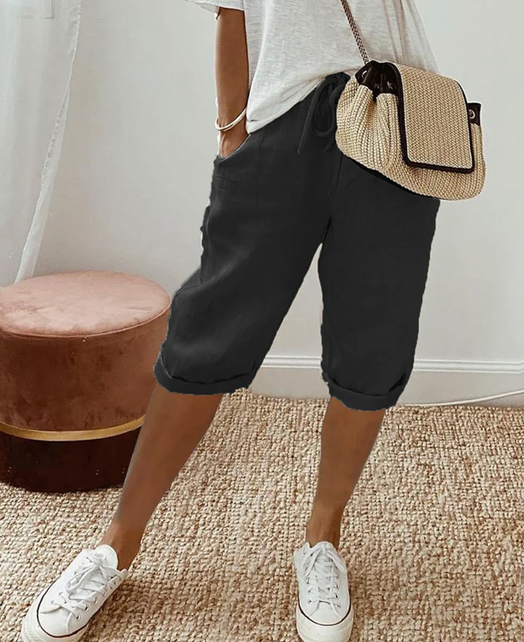 Effortless Women's Equestrian Riding Pants High Rise 4