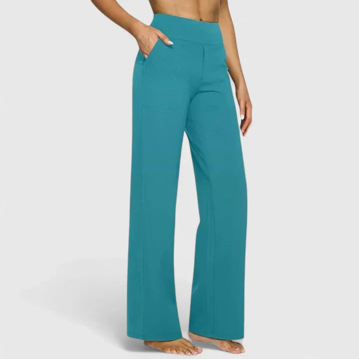 Women's comfort pants in white