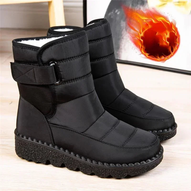 Chunky Lug-Sole Combat Boots with Cushioned Fit – view 4