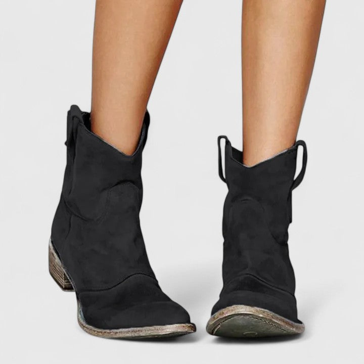 Women's ankle boots in black