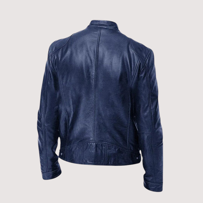 Men's Jacket with Stand Collar and Four Zip Pockets – view 5