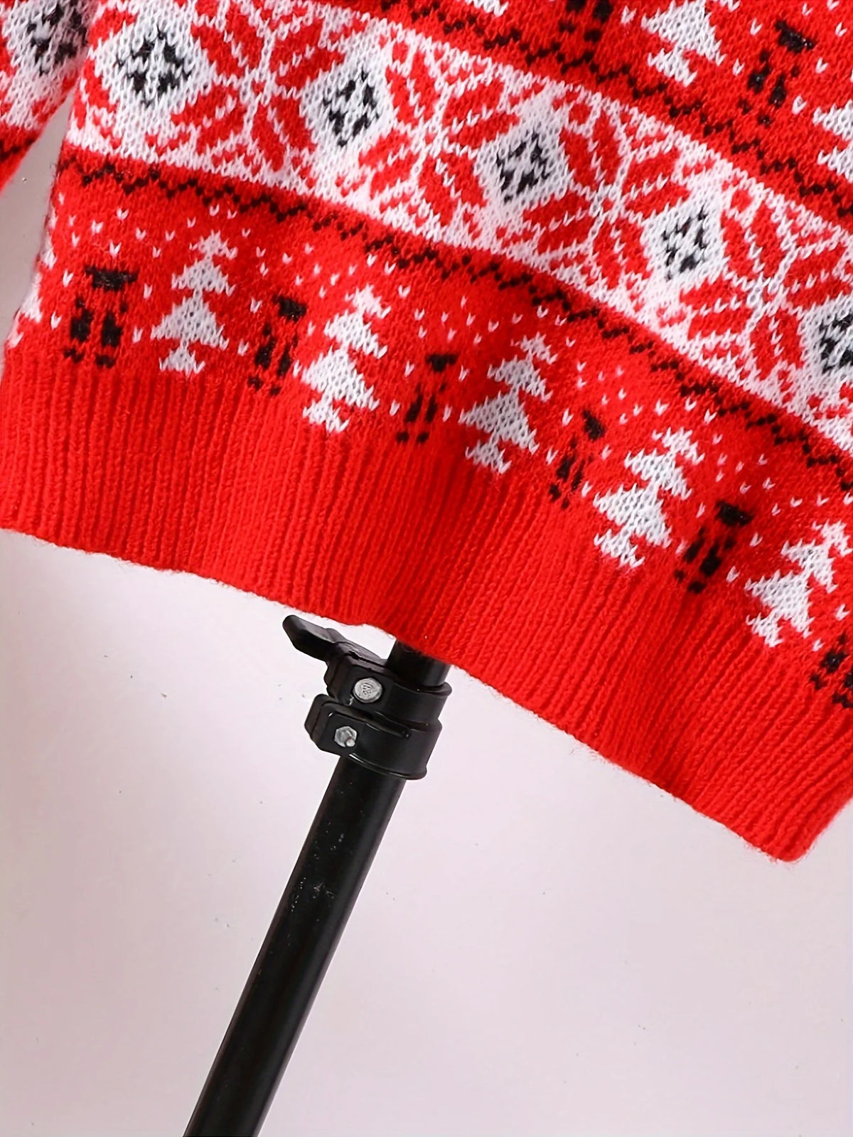 Men's Nordic Christmas Sweater, Holiday Knit Pullover
