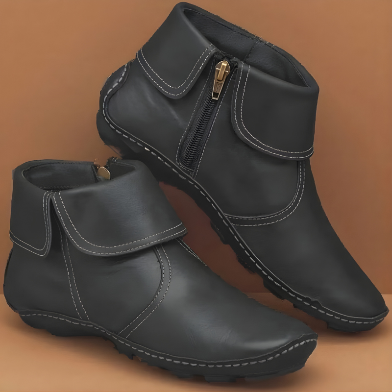 Black Waterproof Cushioned Everyday Boots