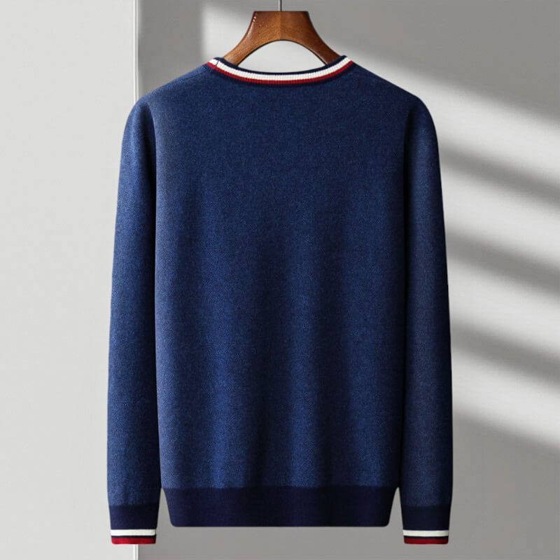 Adalynn wool blend cardigan, ribbed cuff detail