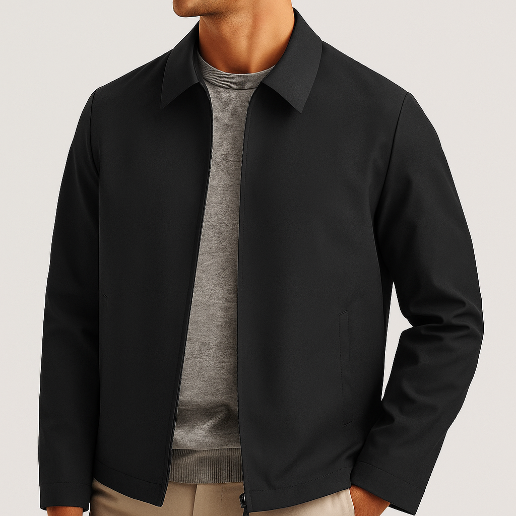 Notch-Lapel Tailored Chic Overcoat with Set-In Pockets – view 5