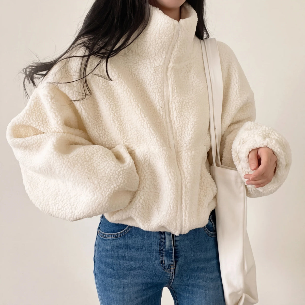 Vanessa fleece jacket in blue