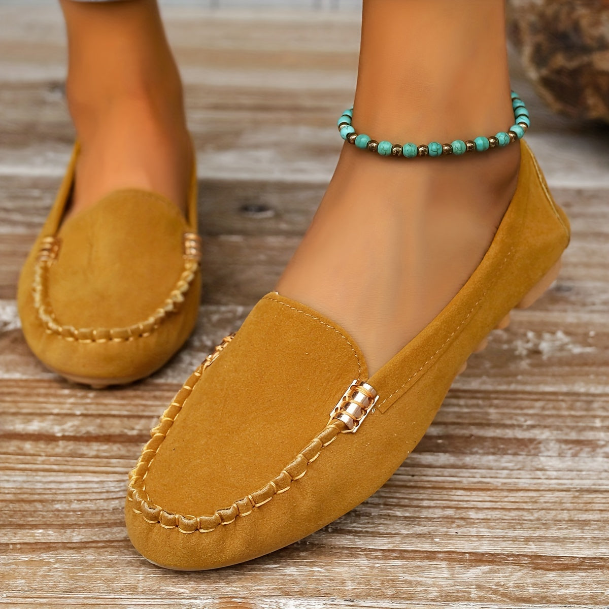 Slip-On Moccasin Loafers for Women – Effortless Comfort & Modern Style 8