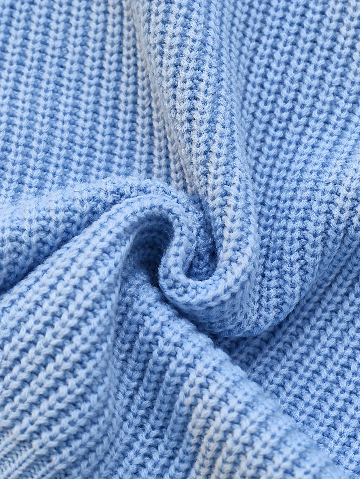 Women's Cowl Neck Sweater, Button-Cuff Knit Top