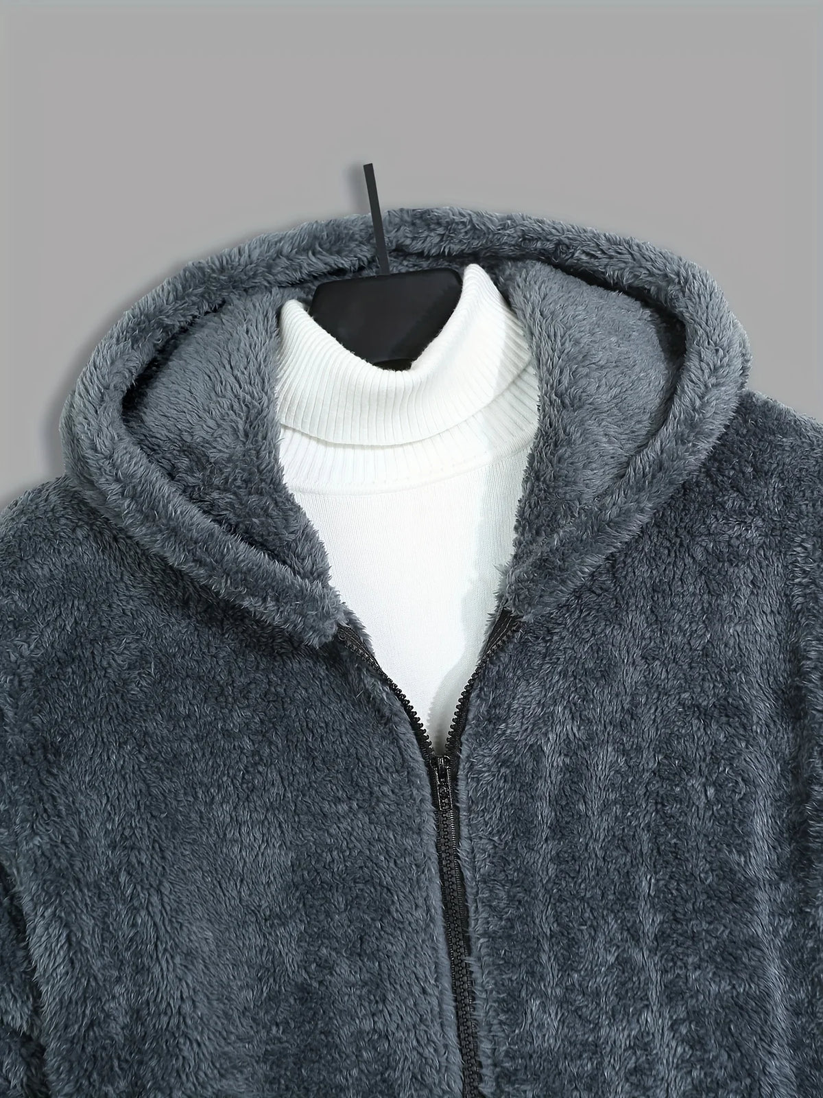 Men's Hooded Zip Jacket, Cold-Weather Outerwear