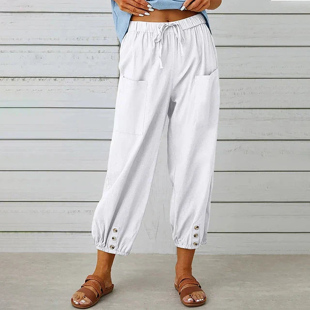 Alana | Relaxed Fit High Waist Pants for Women 6