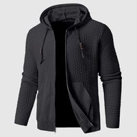 Finn | Men's Knit Pullover Hoodie with Insulated Poly Blend for Fall Layering