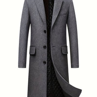 Alexander | Men's Tailored Long Winter Overcoat