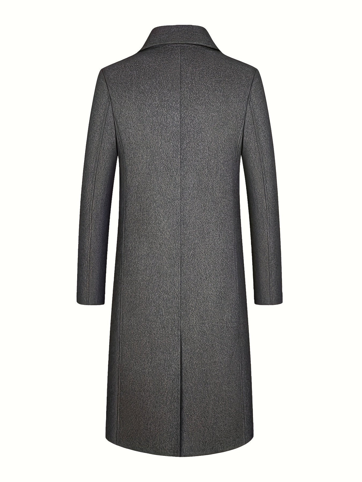 Men's Tailored Long Winter Overcoat – view 2
