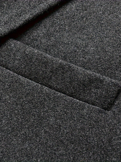Men's Tailored Long Winter Overcoat – view 4