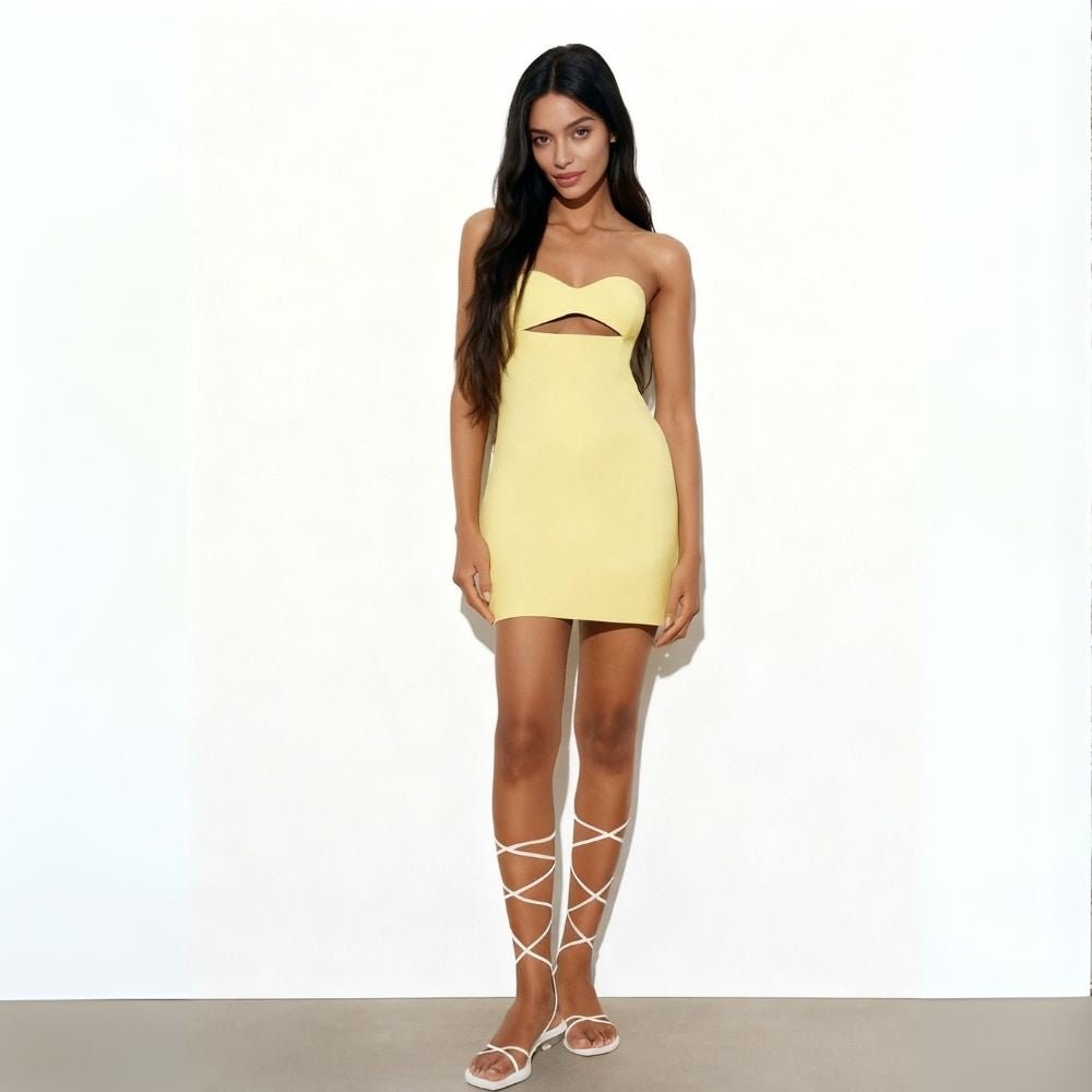 Amelia | A-Line Dress Cutout Elegant Summer Fit 0