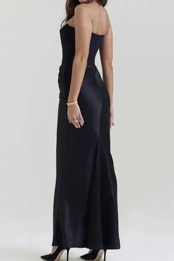 Amelia | Evening Gown Corset Satin Elegant Fit 4