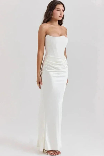 Amelia | Evening Gown Corset Satin Elegant Fit 7