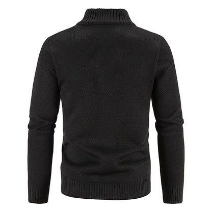 Fleece lined jacket with full zip