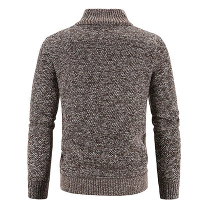 Fleece lined jacket with full zip