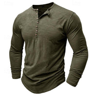Ashton | Men's Durable Everyday Henley Shirt