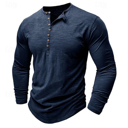 Men's Durable Everyday Henley Shirt – view 2