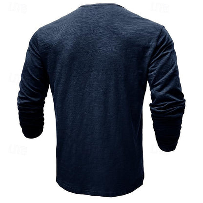 Men's Durable Everyday Henley Shirt – view 4