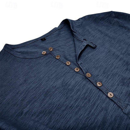 Men's Durable Everyday Henley Shirt – view 5