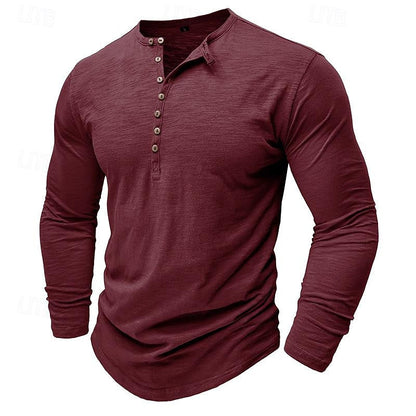 Men's Durable Everyday Henley Shirt – view 8
