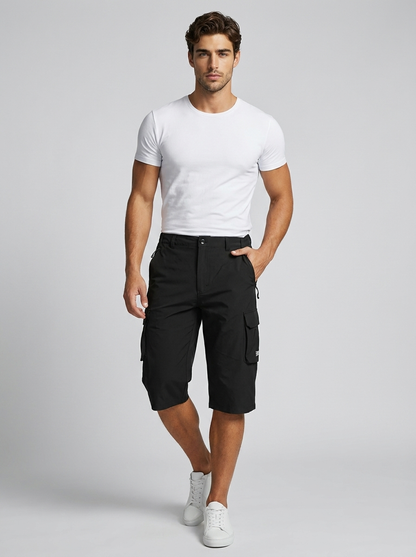 Men's dark blue Cargo Shorts