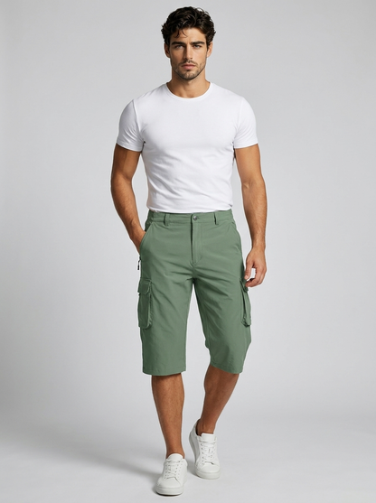 Men's dark blue Cargo Shorts