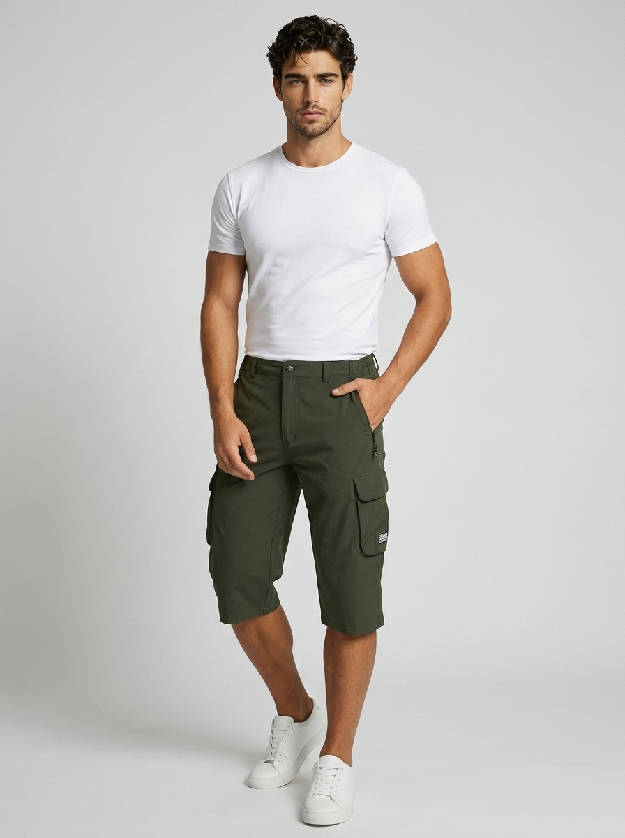 Men's dark blue Cargo Shorts