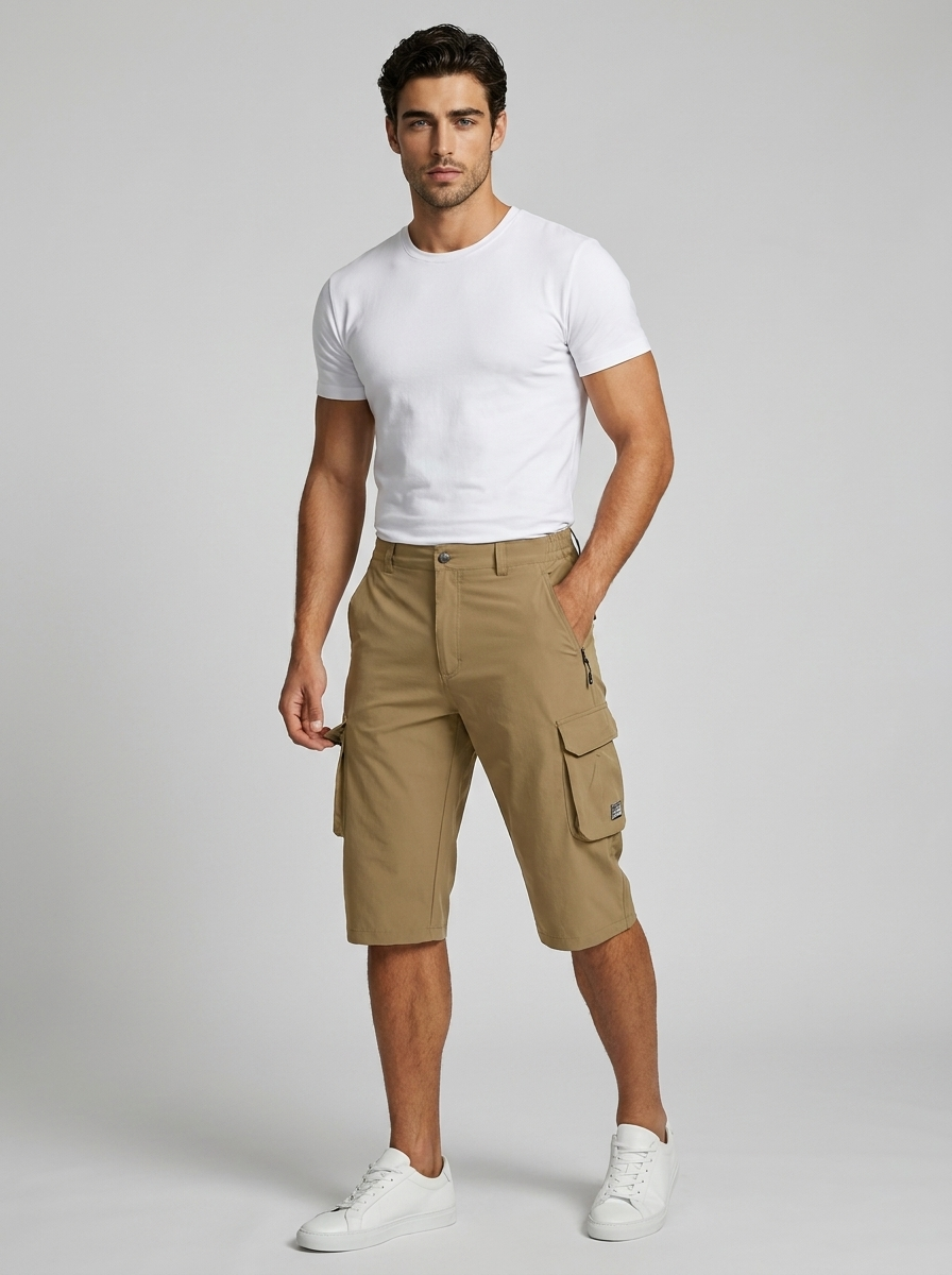 Men's dark blue Cargo Shorts