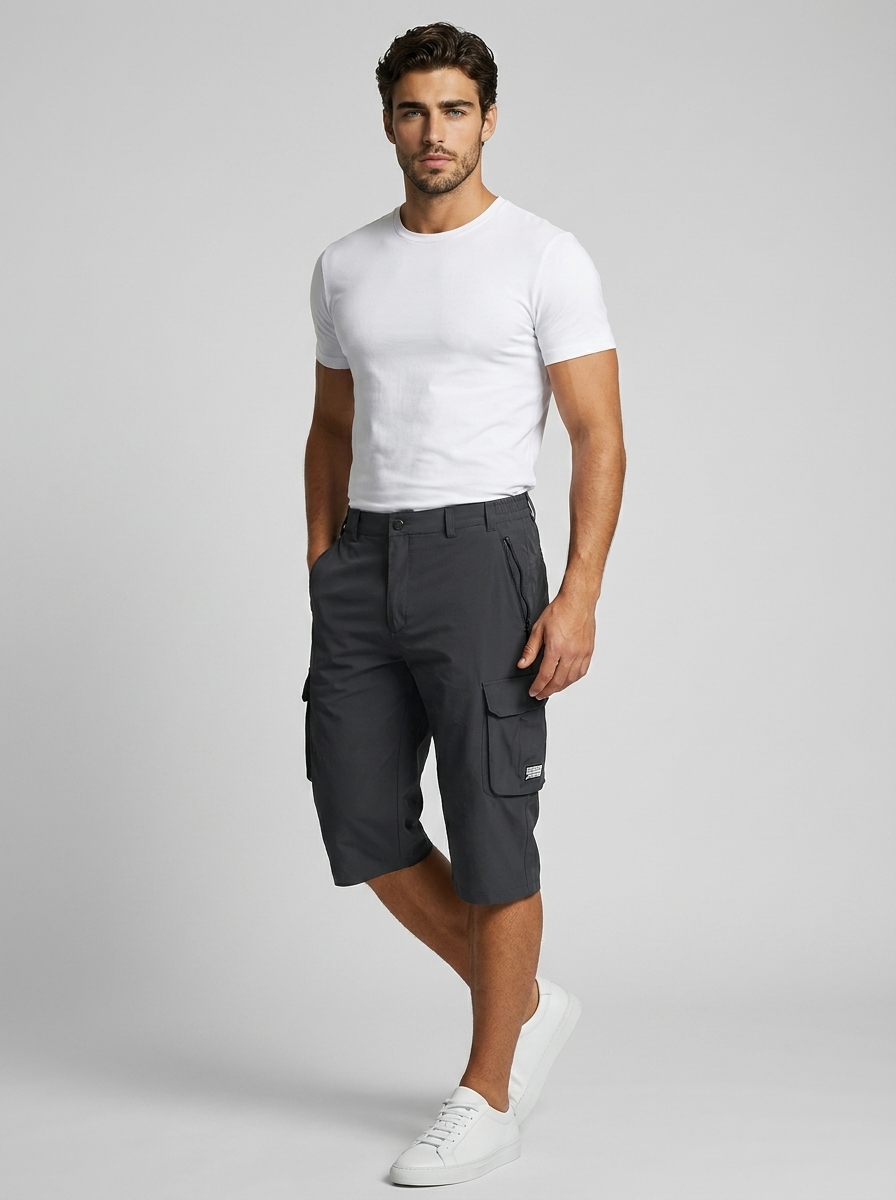 Men's dark blue Cargo Shorts