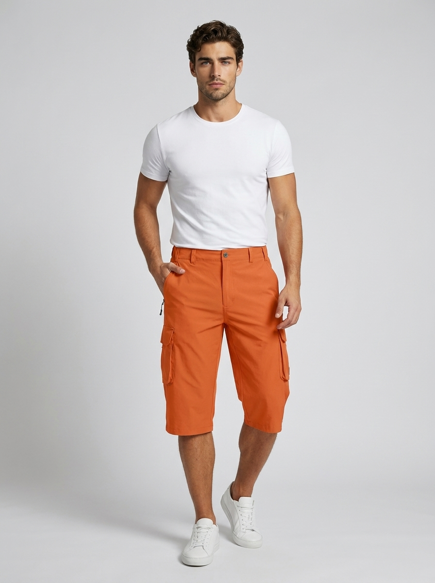 Men's dark blue Cargo Shorts