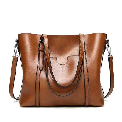 Brown Versatile Premium Tote Bag