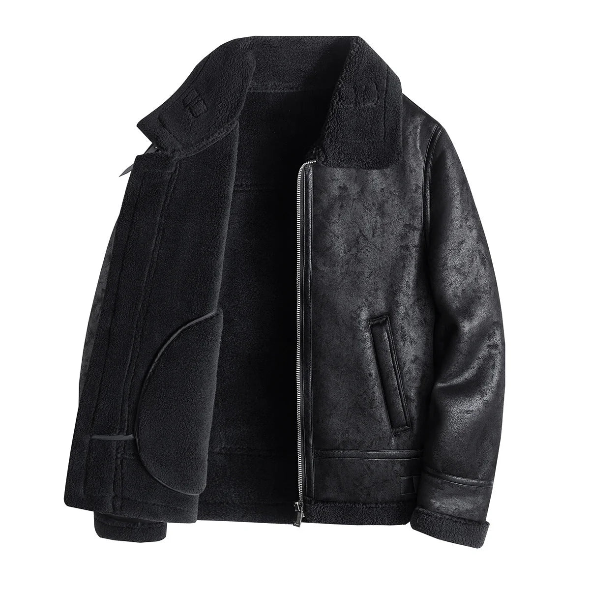 Kai shearling jacket, lining detail