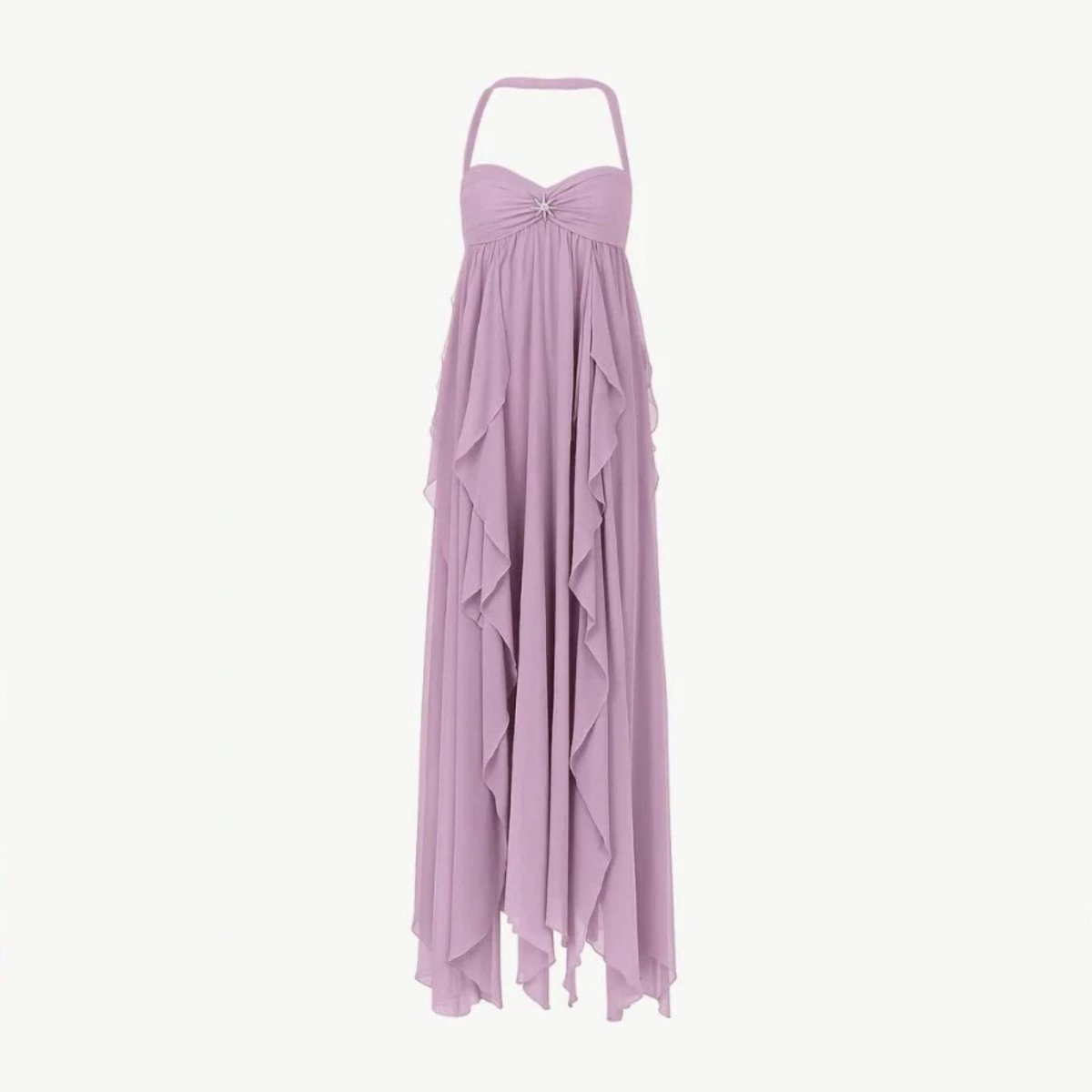 Ava | Maxi Dress Open Back Embellished Detail 0
