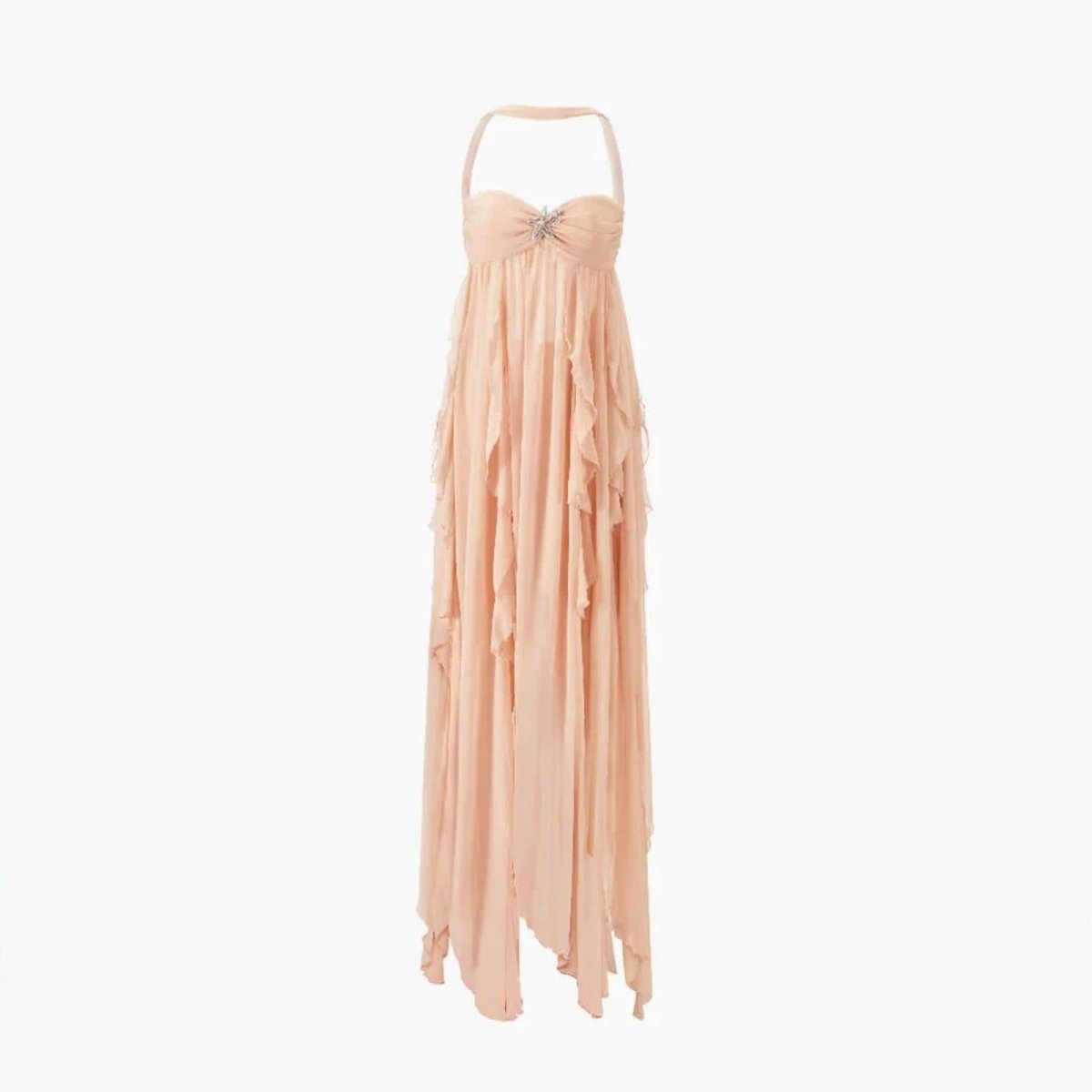 Ava | Maxi Dress Open Back Embellished Detail 1