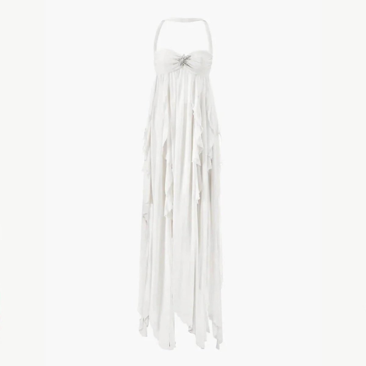 Ava | Maxi Dress Open Back Embellished Detail 2