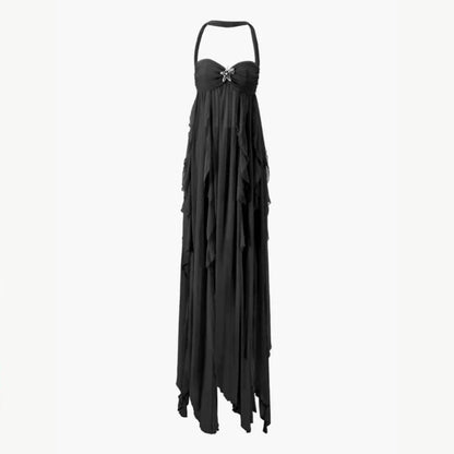 Ava | Maxi Dress Open Back Embellished Detail 3