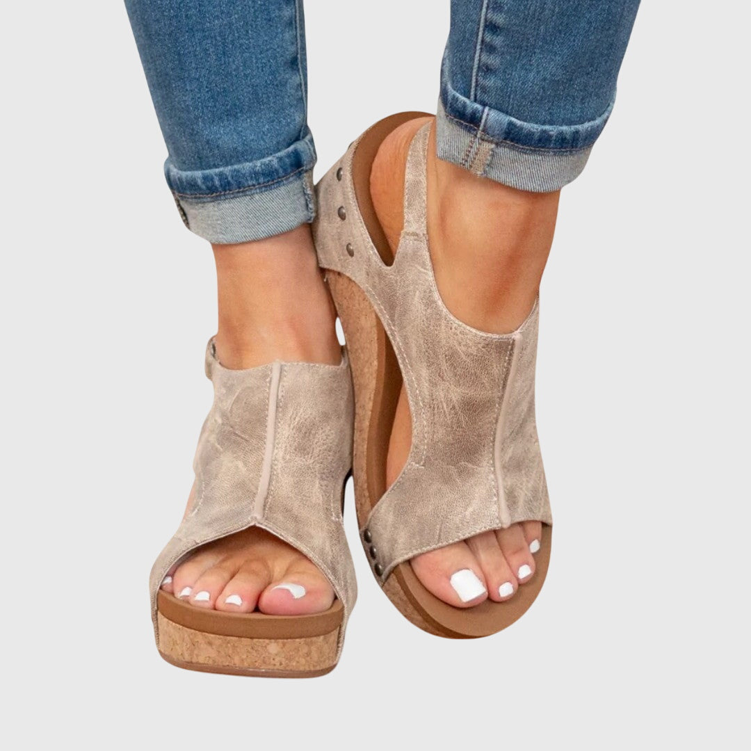 Ava | Sandals For Women Adjustable Wedge Design 1