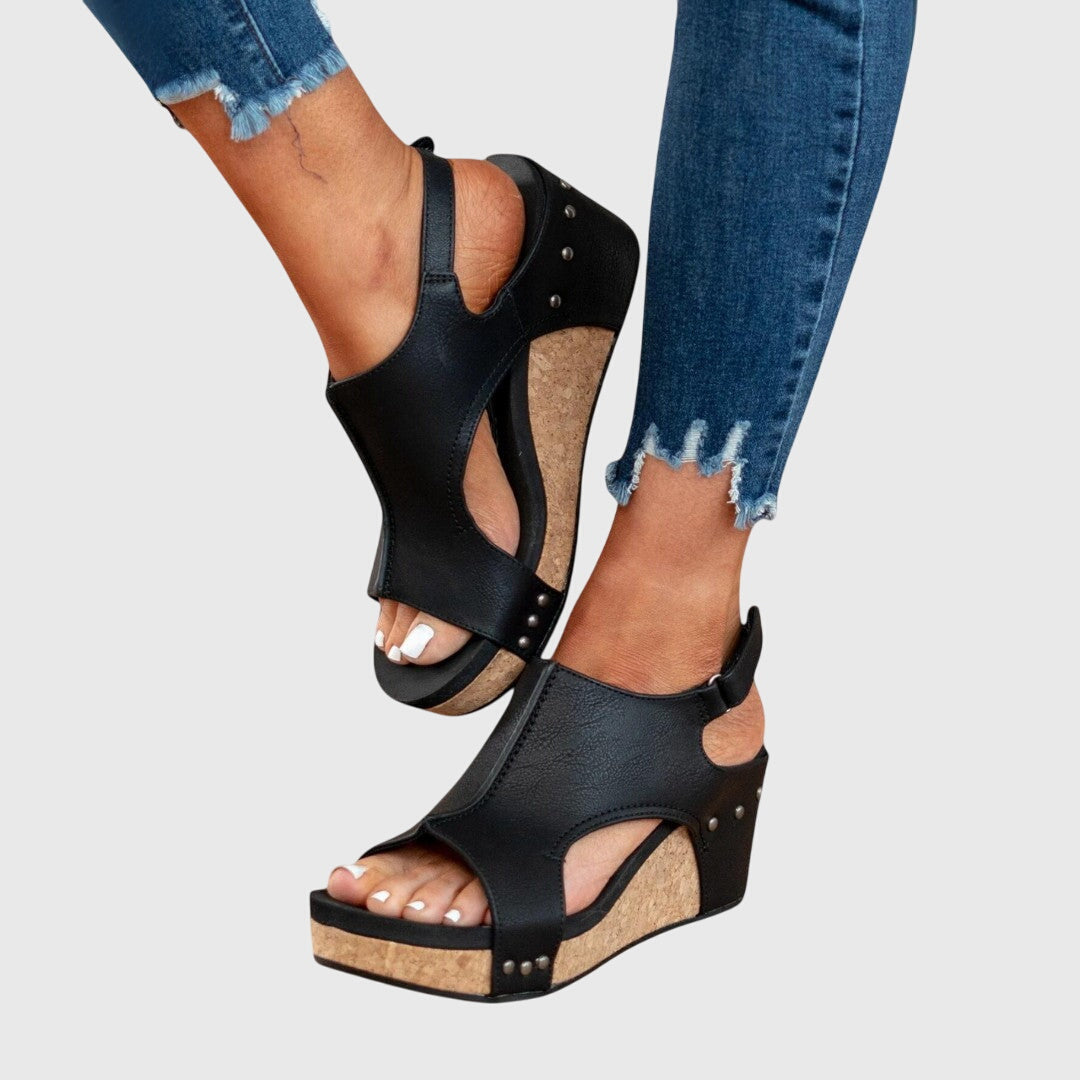 Ava | Sandals For Women Adjustable Wedge Design 6
