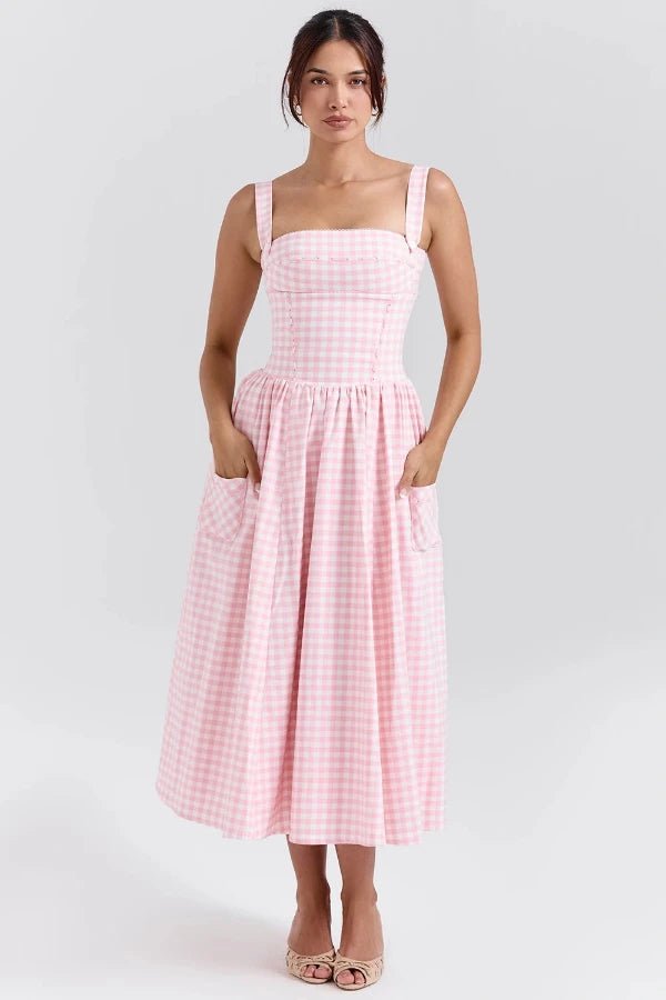 Ava | White Maxi Dress Pleated Elegant Style 0