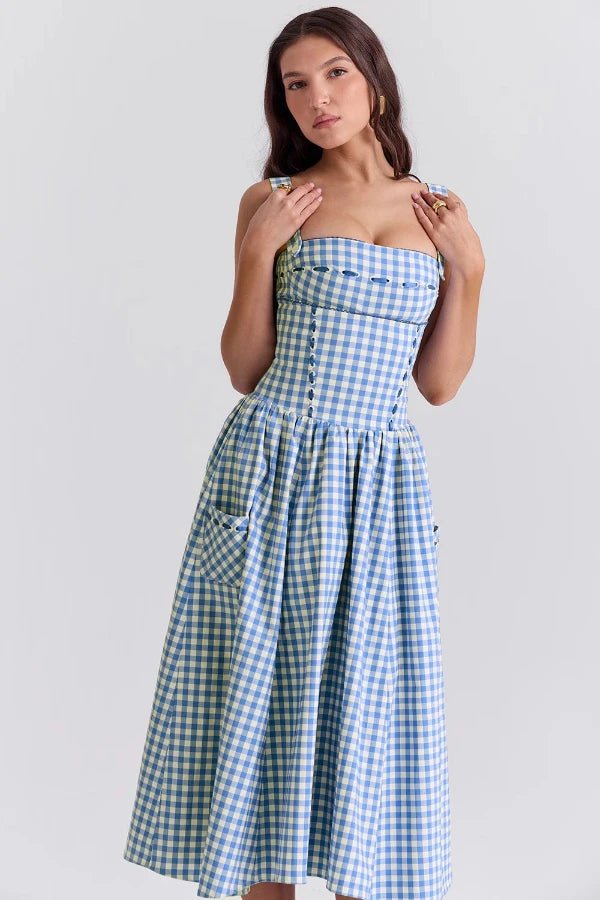 Ava | White Maxi Dress Pleated Elegant Style 4