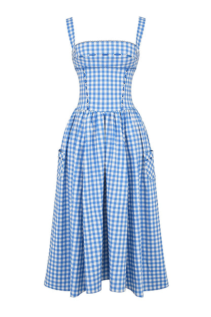 Ava | White Maxi Dress Pleated Elegant Style 6