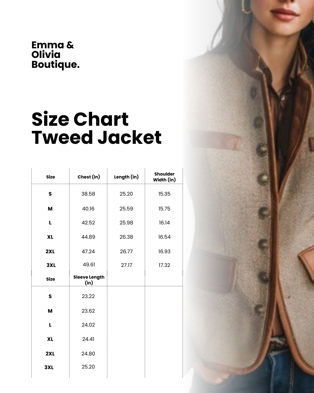 Women's heritage tweed jacket in brown