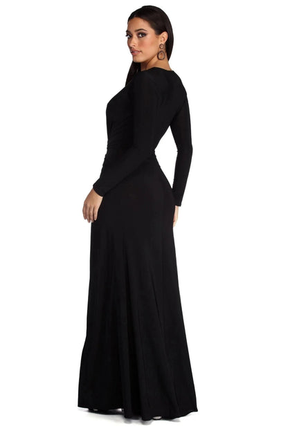 Bella | White Midi Dress V Neck Pleated Elegant 5