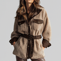 Autumn | Women's Belted Teddy Jacket for Fall